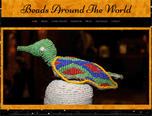Tablet Screenshot of beadsaroundtheworld.com
